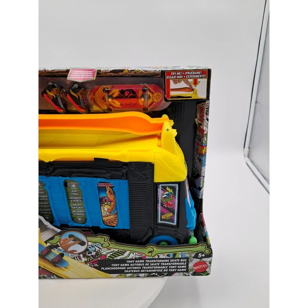 Hot Wheels Tony Hawk‎ Skate Bus By Mattel alfareahtransport.com
